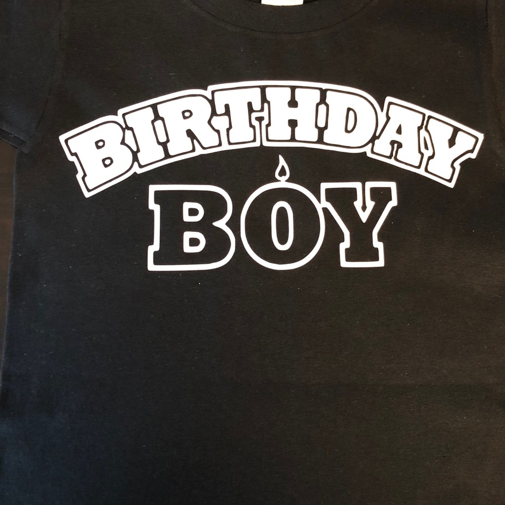 Birthday shirt